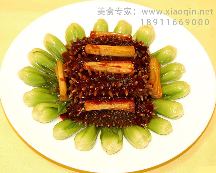 晓芹干海参制作葱烧海参